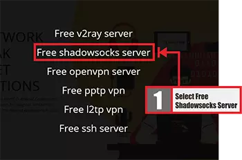 The second step is how to use shadowsocks on windows