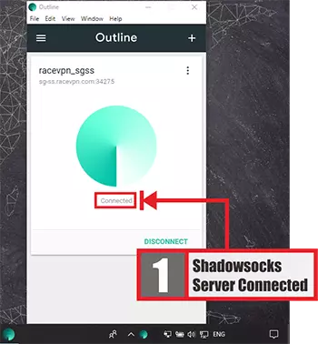 The eighth step is how to use shadowsocks vpn on windows