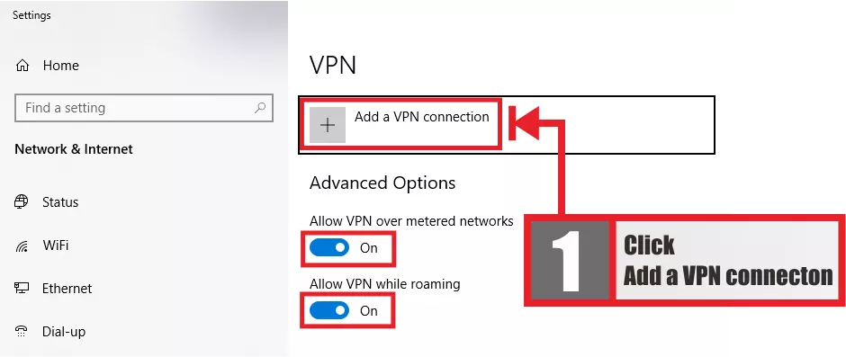 The seventh step is how to use l2tp vpn on windows