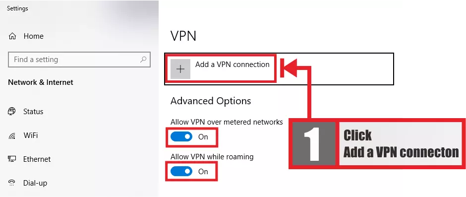 The seventh step is how to use l2tp vpn on windows The seventh step is how to use l2tp vpn on windows