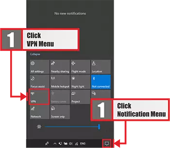 The sixth step is how to use pptp vpn on windows