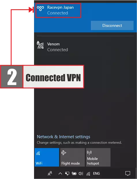 Confirm L2TP Status - L2TP VPN on Windows