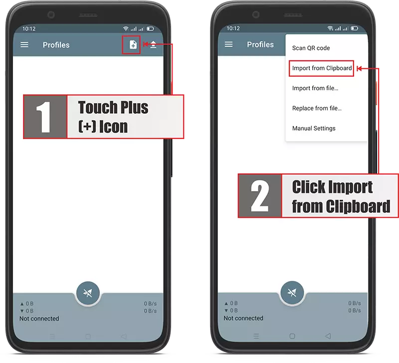 Connect to the Server - Shadowsocks WebSocket on Android