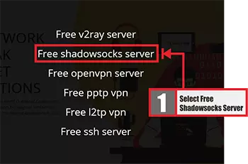 Prepare the RaceVPN URL - Shadowsocks WebSocket on Windows