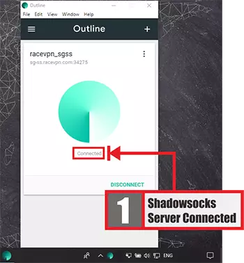 Test Browsing - Shadowsocks WebSocket on Windows