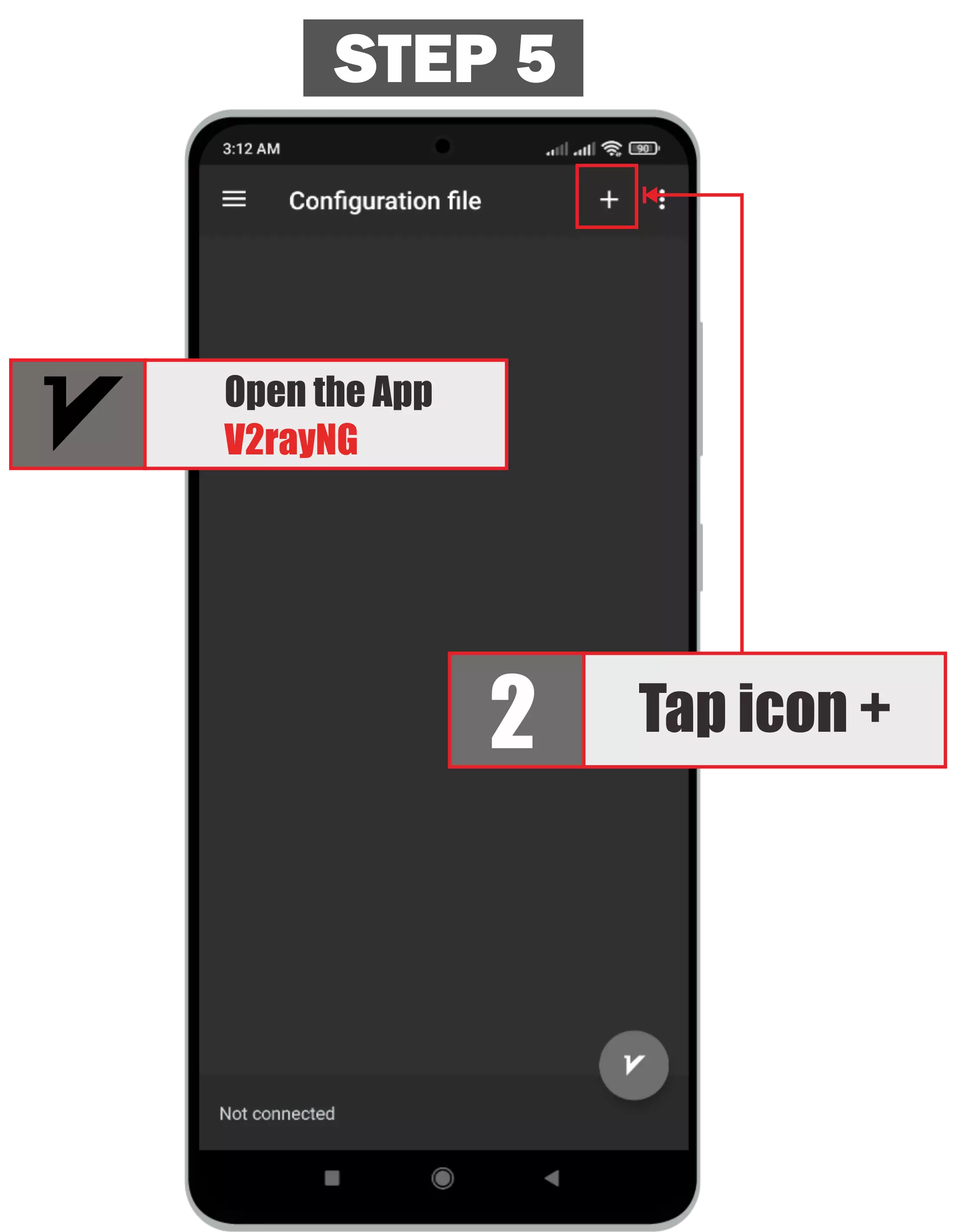 Check the Imported Profile on Android
