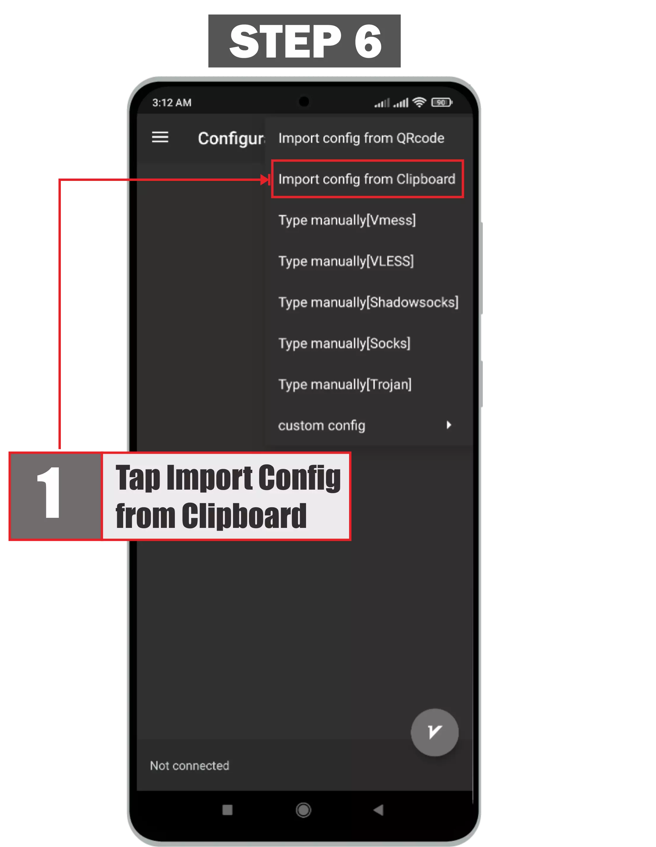 Connect to the Server on Android