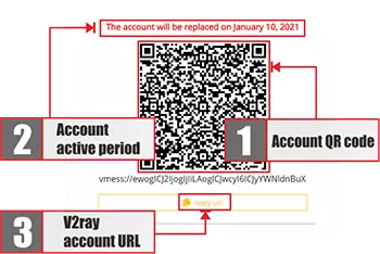 Select the Server Profile - V2Ray HTTP on Windows